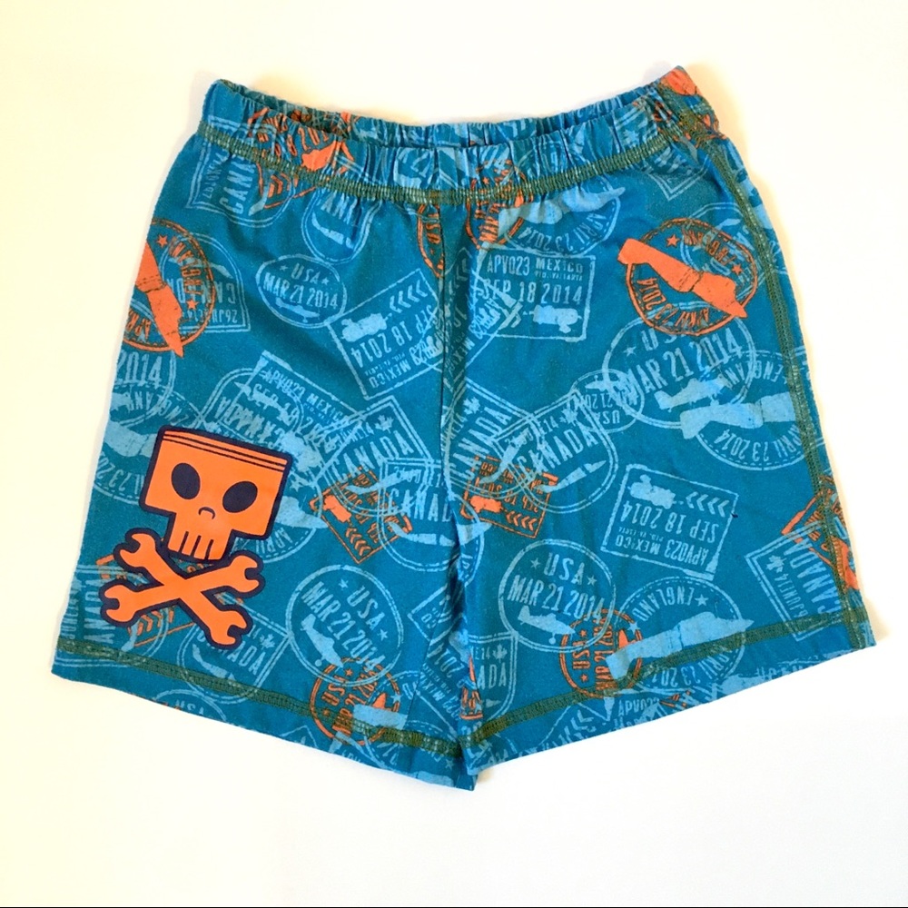Disney Planes Boys Pajama Set -Sz 5/6 Blue/Orange - Picture 5 of 8